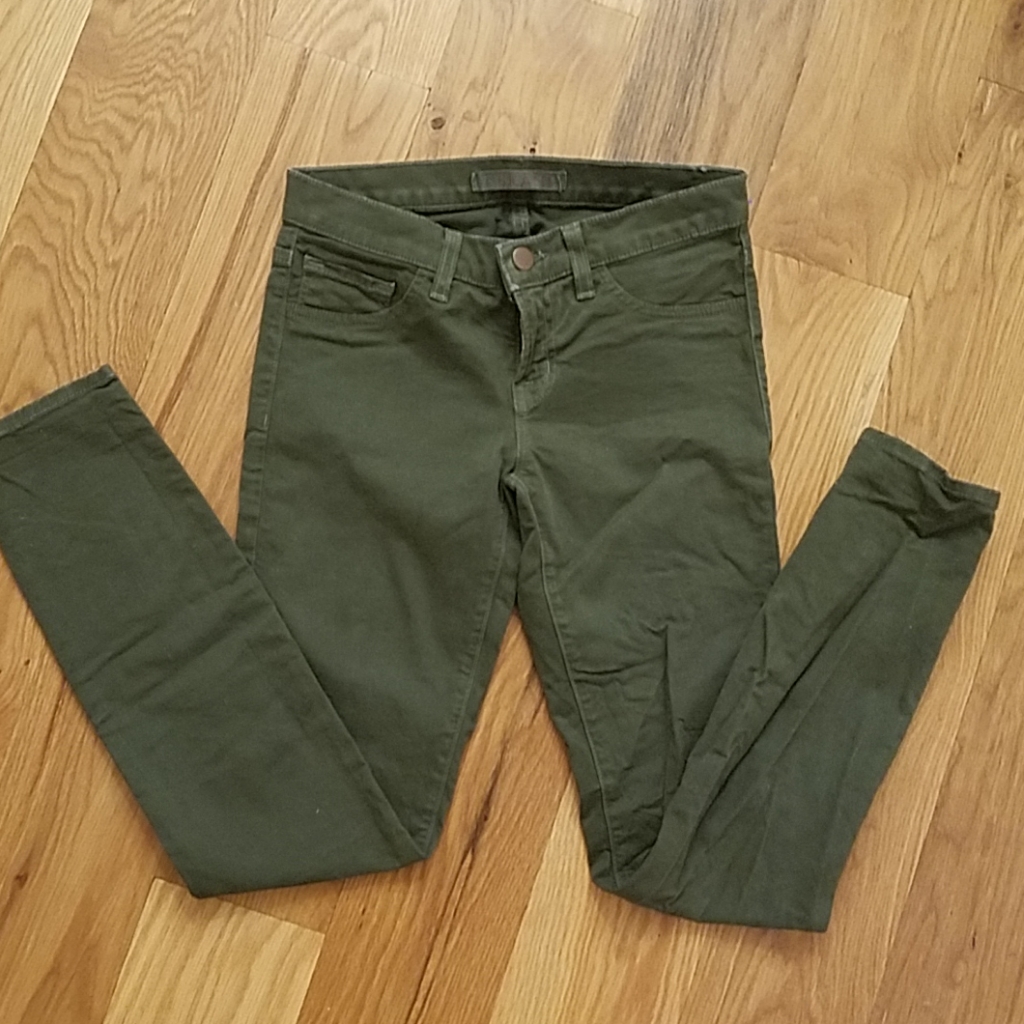 J Brand Army Green Jeans